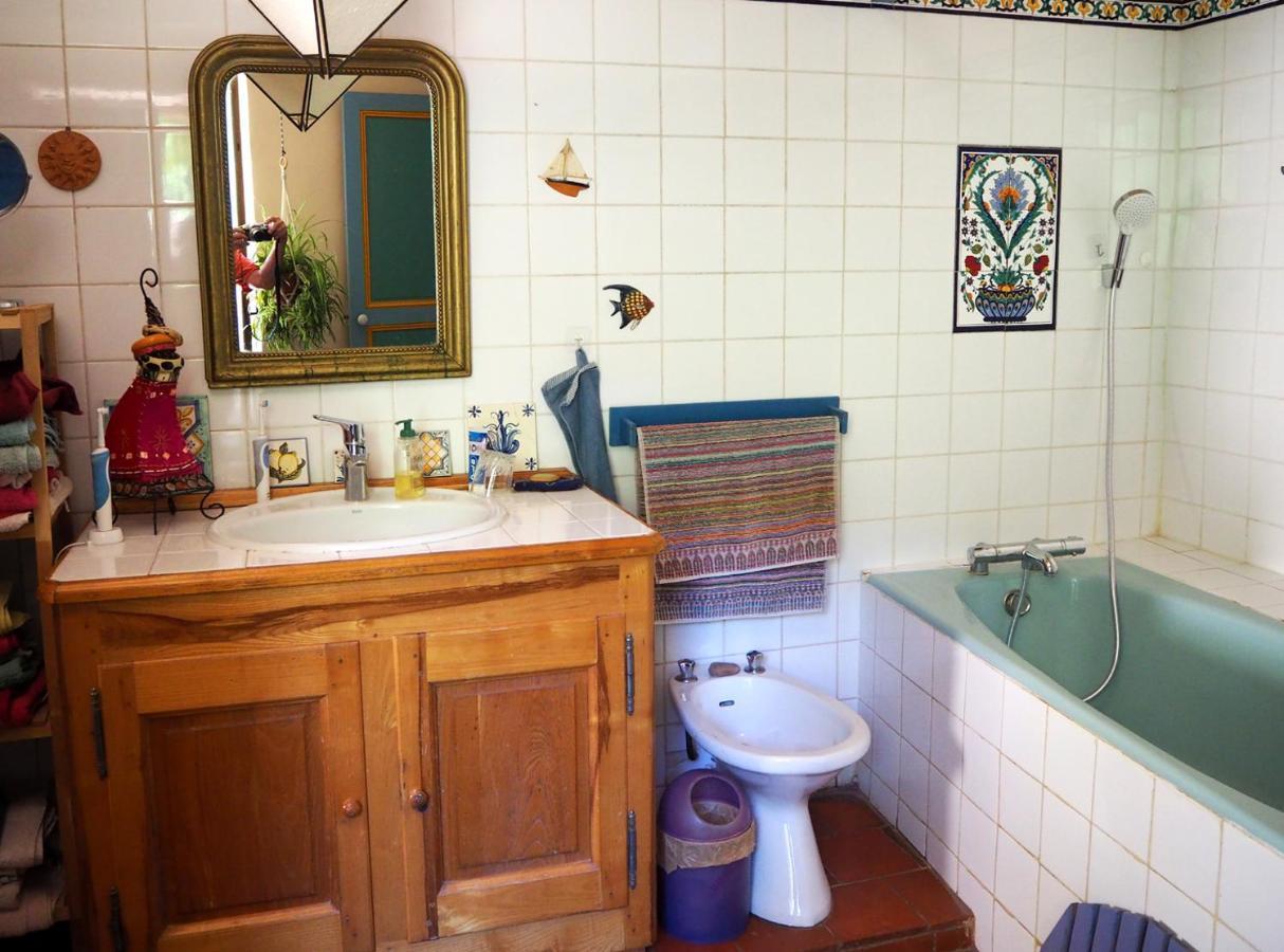 Chambre D'Hotes Le Rougeyras Roquebrun Dış mekan fotoğraf